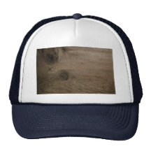 Knot in wood trucker hat