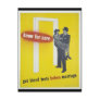 Know for sure...get blood tests for STD diseases Postcards