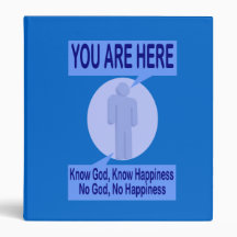Know God, Know Happiness Binders