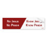 Know Jesus, Know Peace