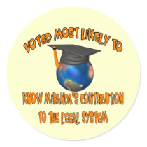 Know The Legal System Stickers