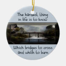 Know Which Bridge Christmas Ornaments