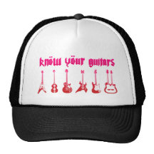 Know Your Guitar - Emo Alternative Grunge Rock Hat