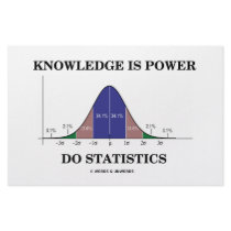 Knowledge Is Power Do Statistics (Stats Humour)