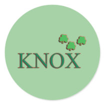 Knox Family Stickers