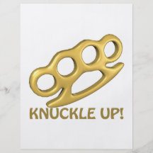 Knuckle Up Custom Flyer