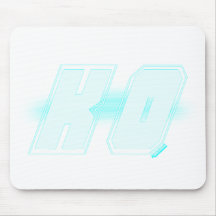KO - Knock out gamer gaming win street fighter Mouse Pad