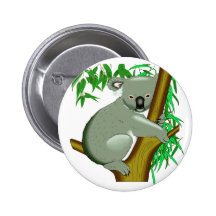 Koala - Australian Tree Living Marsupial Buttons