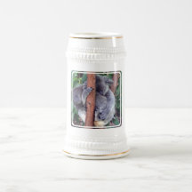 Koala Bear Family Beer Stein Mugs