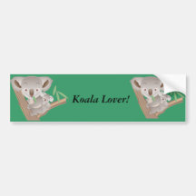 Koala Family Bumper Stickers