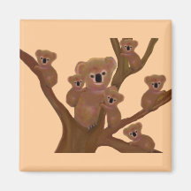 Koala Fun Fridge Magnets
