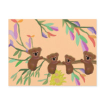 Koala Fun Postcard