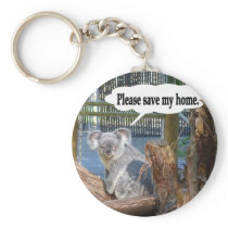 Koala Save My Home keychains