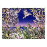 koalas and kookaburras cards