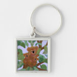 Koalas in the Eucalyptus Keychain