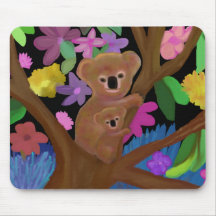 Koalas in the Outback Mouse Mat
