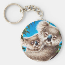Koalas Keychain