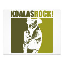 Koalas Rock! #2 Personalized Invite