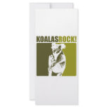 Koalas Rock! #2 rack cards