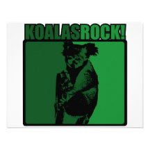 Koalas Rock! #3 Custom Invites