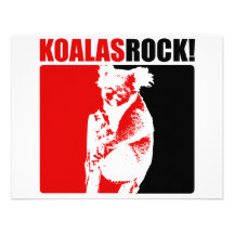 Koalas Rock! #8 Custom Invitation