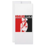 Koalas Rock! #8 rack cards