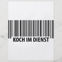 Koch im Dienst Flyer