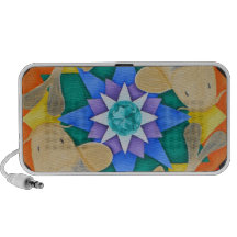 Koi Fish and Lotus Doodle Speakers