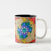 Koi Fish and Lotus Mug