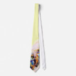 Koi Fish Design Excellent Bridal Shower Tie Yellow