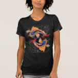 Koi Fish Double Black Tee