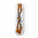 Koi Fish Fire Dragon Skateboards