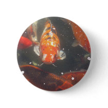 Koi Fish glide among the still green  waters Pins