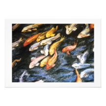 Koi Fish Invitation