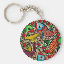 Koi Fish Keychain