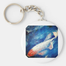 Koi Fish Palette Keychain