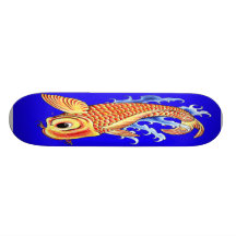 koi fish skateboard
