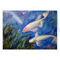 Koi Fish Underwater