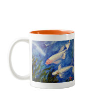 Koi Fish Underwater
