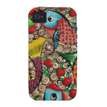 Koi Fist Art iPhone 4 Case