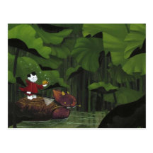 Koi Hunter Postcard