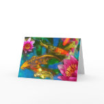koi play greeting cards