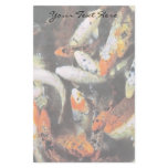 Koi Pond Artistic Photo Customized Stationery