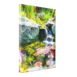 Koi Pond Canvas Print