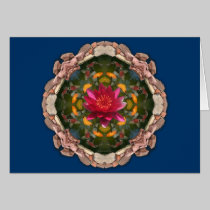 Koi pond kaleidoscope cards