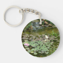 Koi Pond Keychain Acrylic Keychains