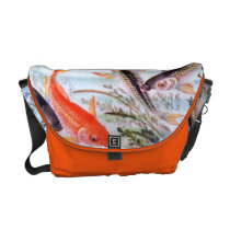 KOI POND messenger bags
