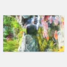 Koi Pond Sticker