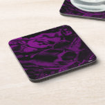 Koi (Purple) Beverage Coasters