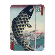Koi Rectangle Magnets